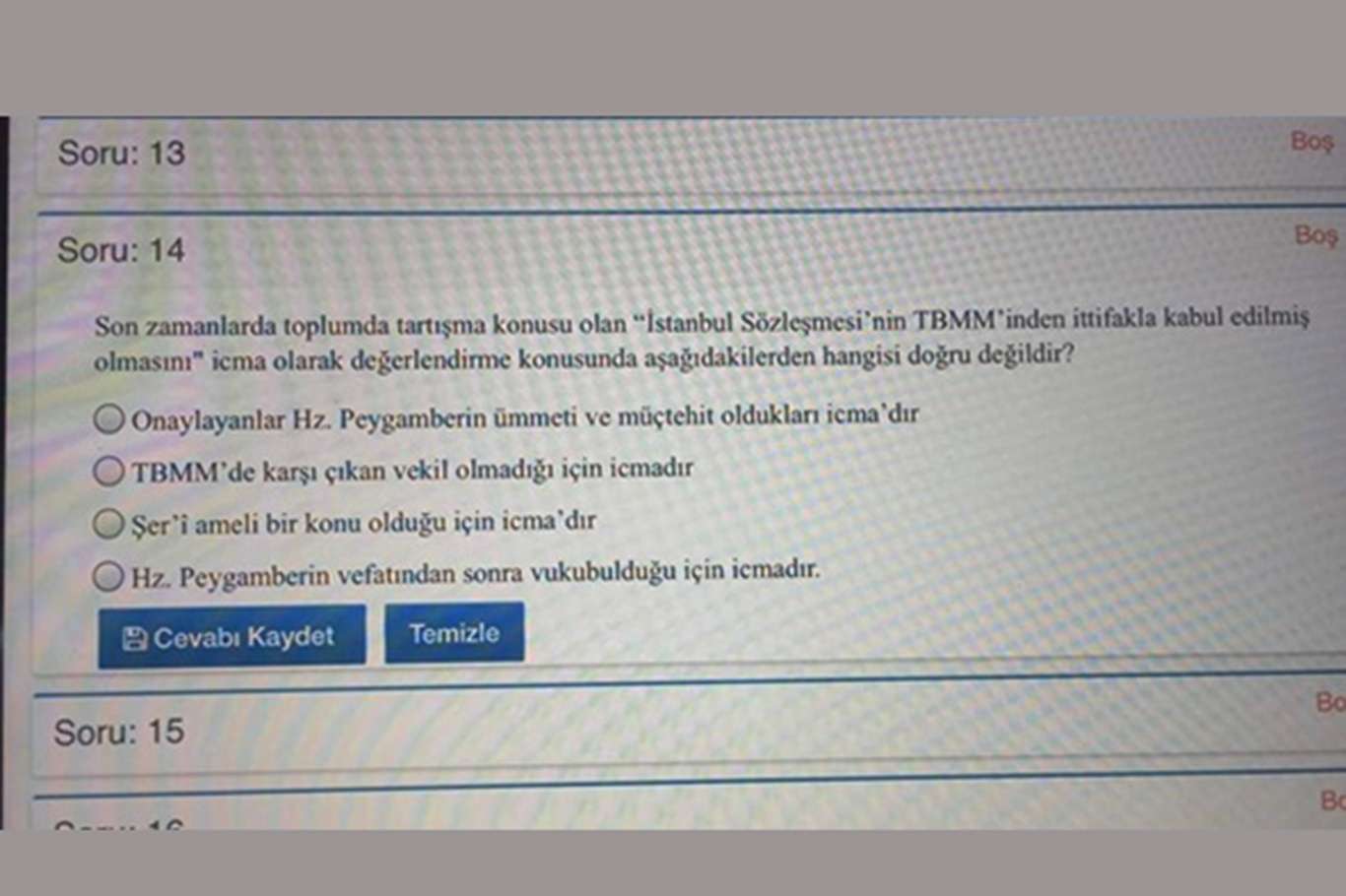 İstanbul Sözleşmesini "icma" olarak çarpıtan ilahiyat fakültesine tepki İstanbul Sözleşmesini "icma" olarak çarpıtan ilahiyat fakültesine tepki
